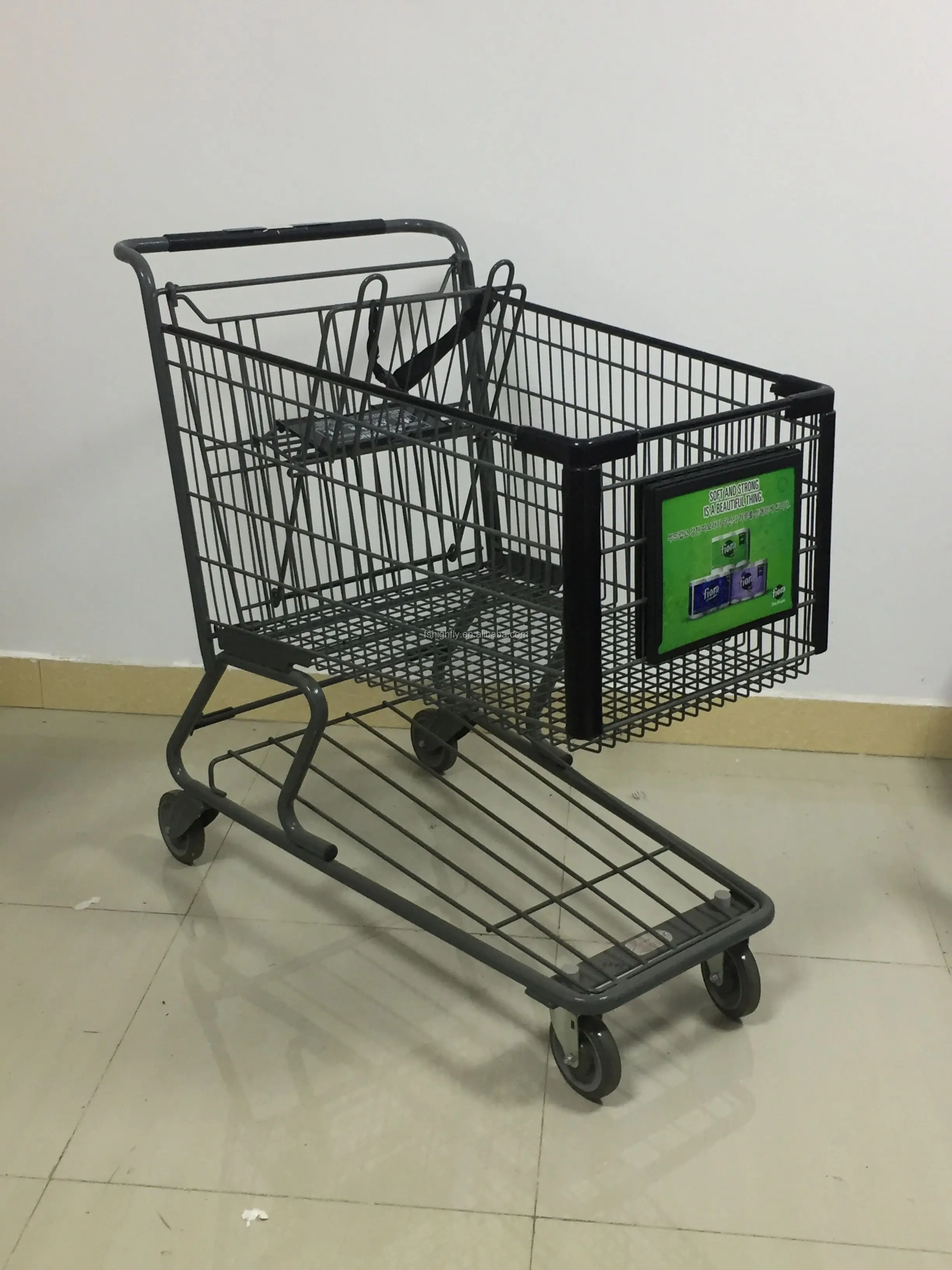 Shopping Cart Trolley Advertising,Supermarket