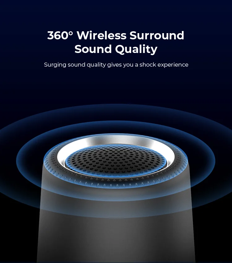 HiFi Ture wireless bluetooth 5.0 speaker - ANKUX.COM