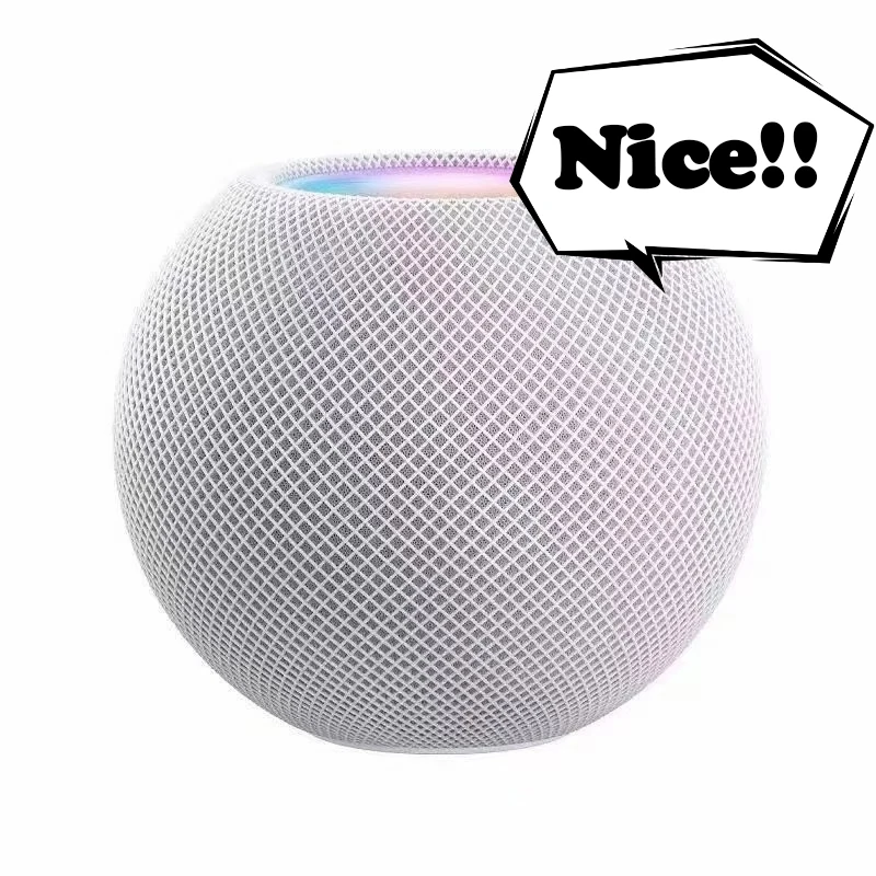 

Homepods Mini Speaker Professional Home Portable Smart Speaker Bass Speaker Wireless Homepod Waterproof Sound Box, Black/red/silver/green/blue