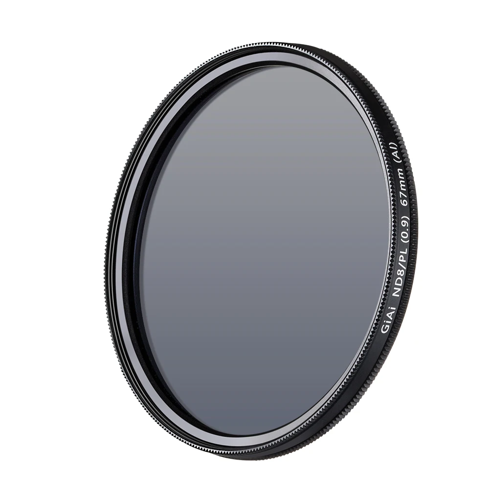 

GiAi 2 in 1 Camera Filter Polarizing Filter 52mm 58mm 67mm 72mm 77mm 82mm CPL and ND Filter