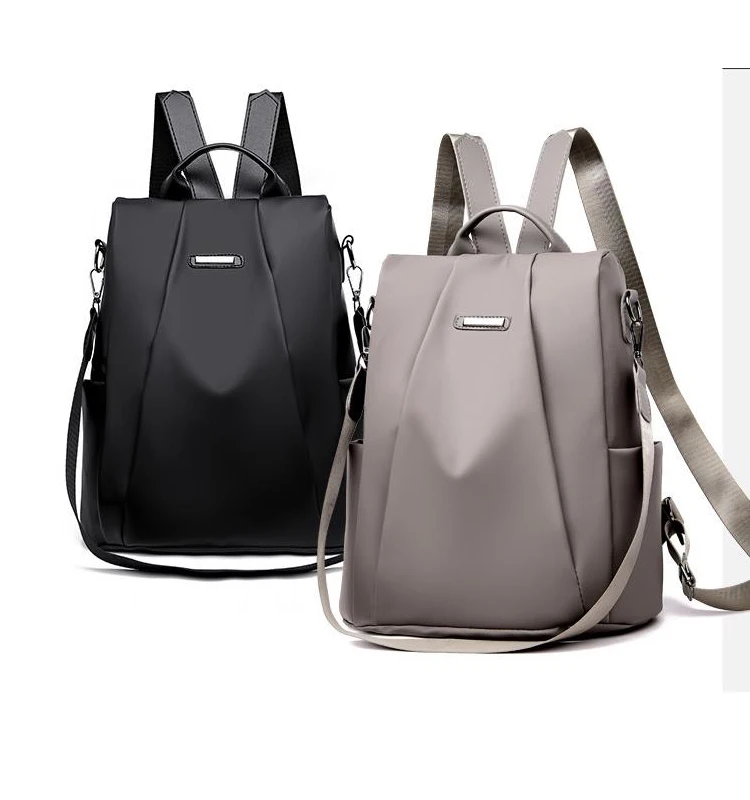 

Lady's new fashion shoulders bag travelling bag anti-theft waterproof oxford backpack
