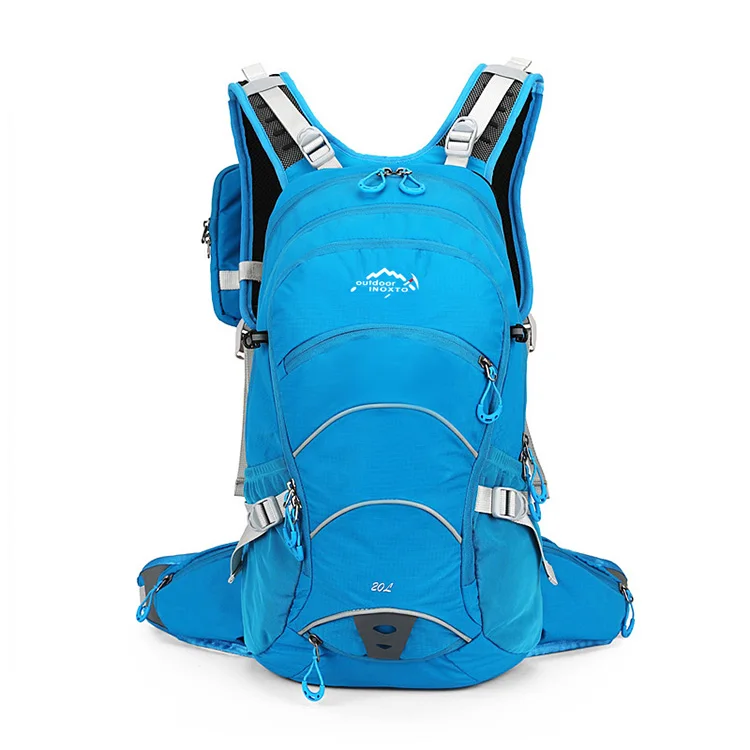 

Wholesale Fashion Hiking Cycling Travel Backpack Camping Sports Bicycle Bag Polyester OPP Bag Unisex Solid Zipper 2pcs 7-10 Days, Customized color