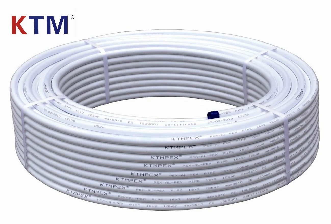 
KTM PEX-AL-PEX PIPE APPROVED BY AS4176 WITH INSULATION OR WITHOUT INSULATION 
