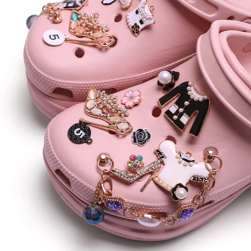 

metal bling designer charms for diy shoes decoration accessories shoe decorations