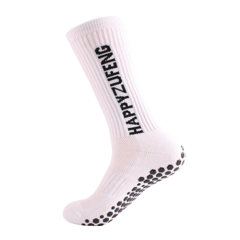 

men custom anti slip grip sport football socks, Custom color