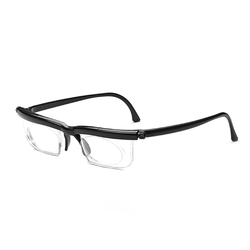 

Adjustable Focus -4D to +5D Diopters Variable Lens Correction TR90 Computer Reading Glasses Magnifying Eyeglasses