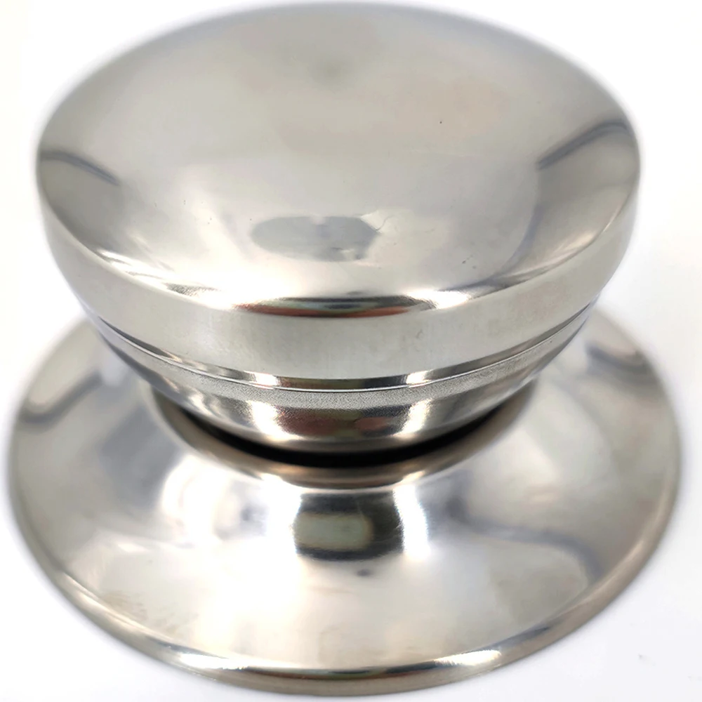 

assemble stainless steel removable knob used for cookware pot lid, Silver
