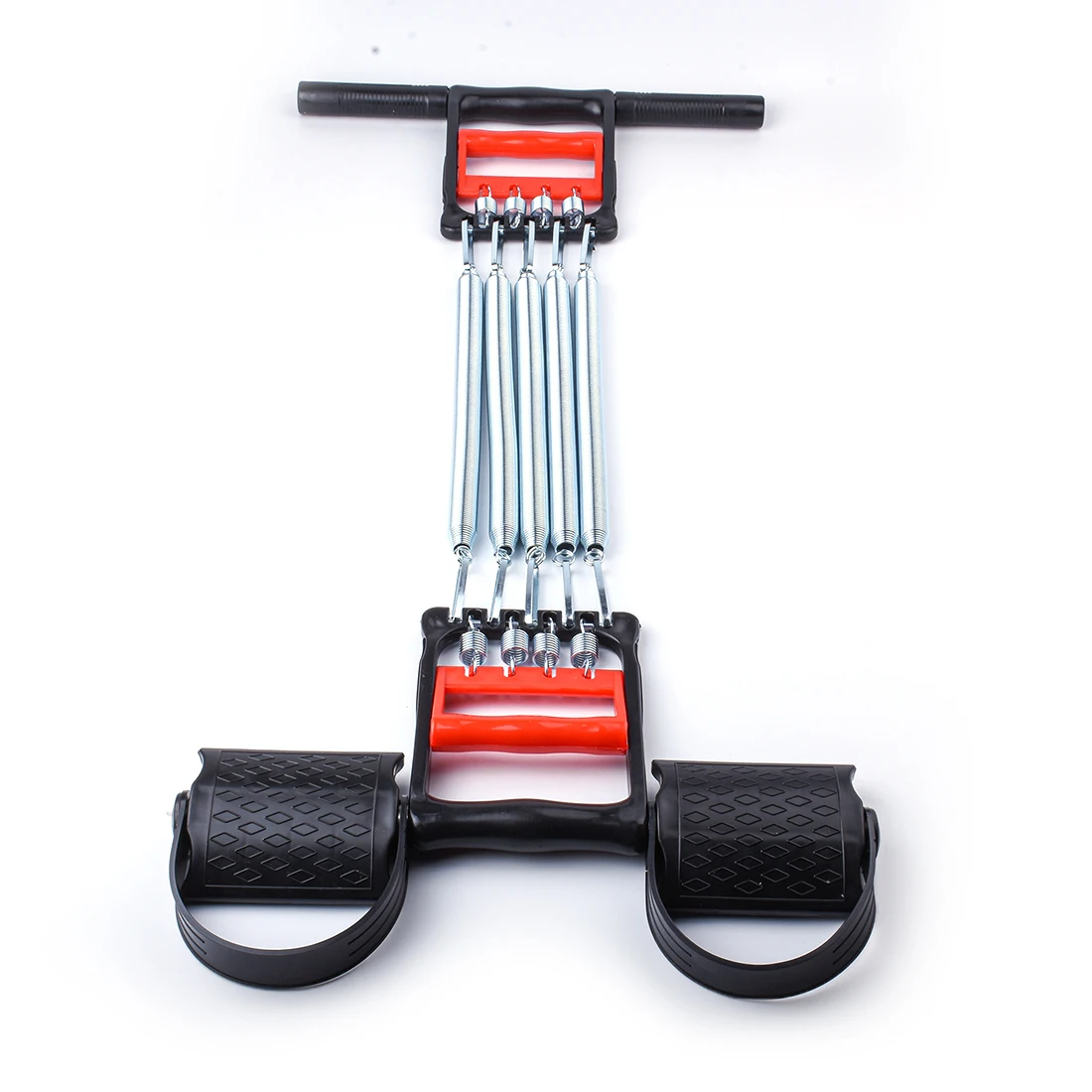 

Men's Multifunctional Pedal Rally Home Spring Arm Fitness Equipment Rally Sit-up Abdomen, Black