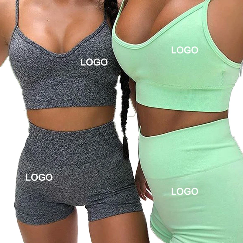 

Short sleeve women 2 piece gym clothing sport shirts and push up leggings fitness workout yoga wear set, Available