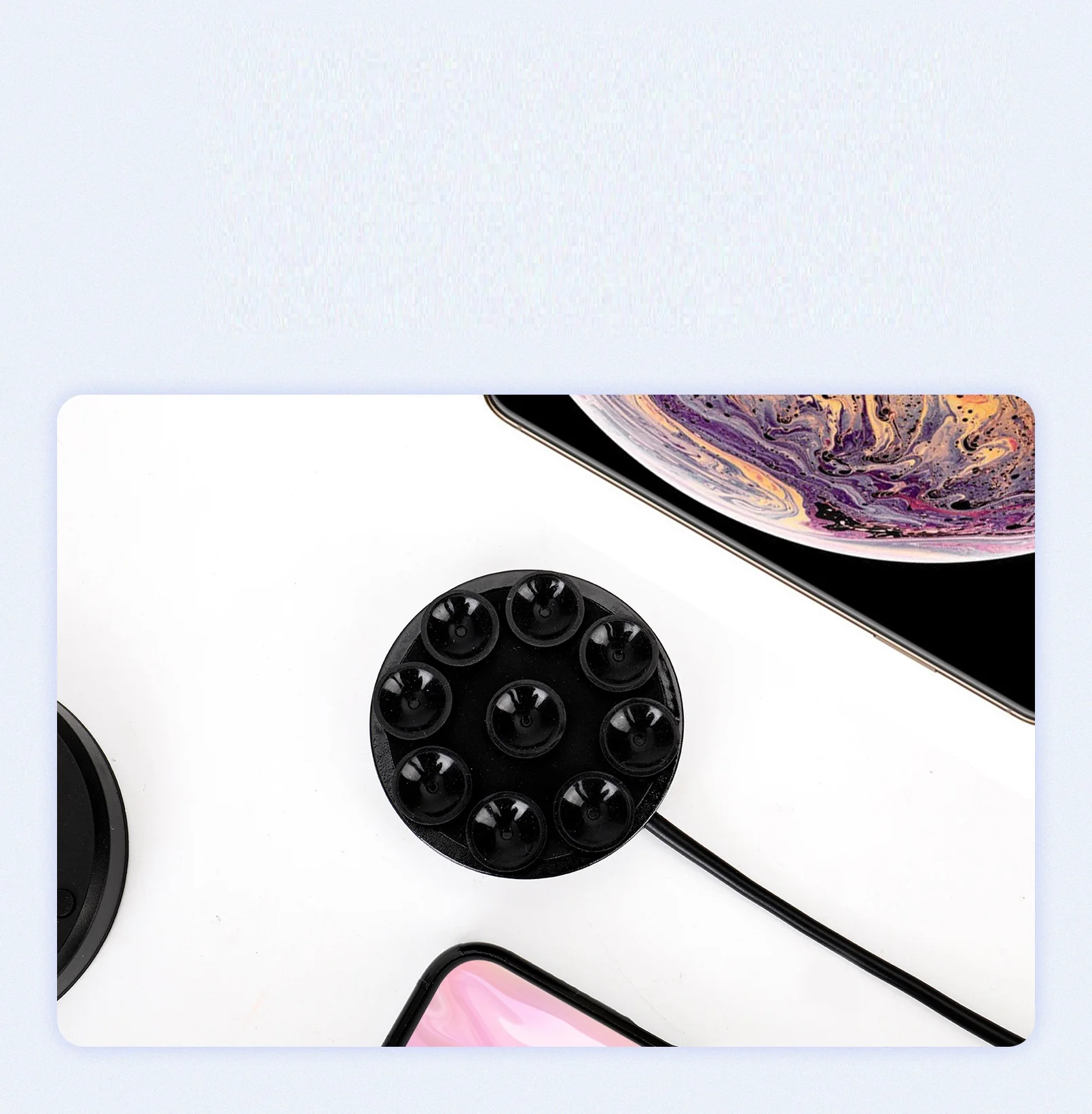 
new universal qi wireless charger use game FAST CHARGE 10W charger holder for mobile phone 