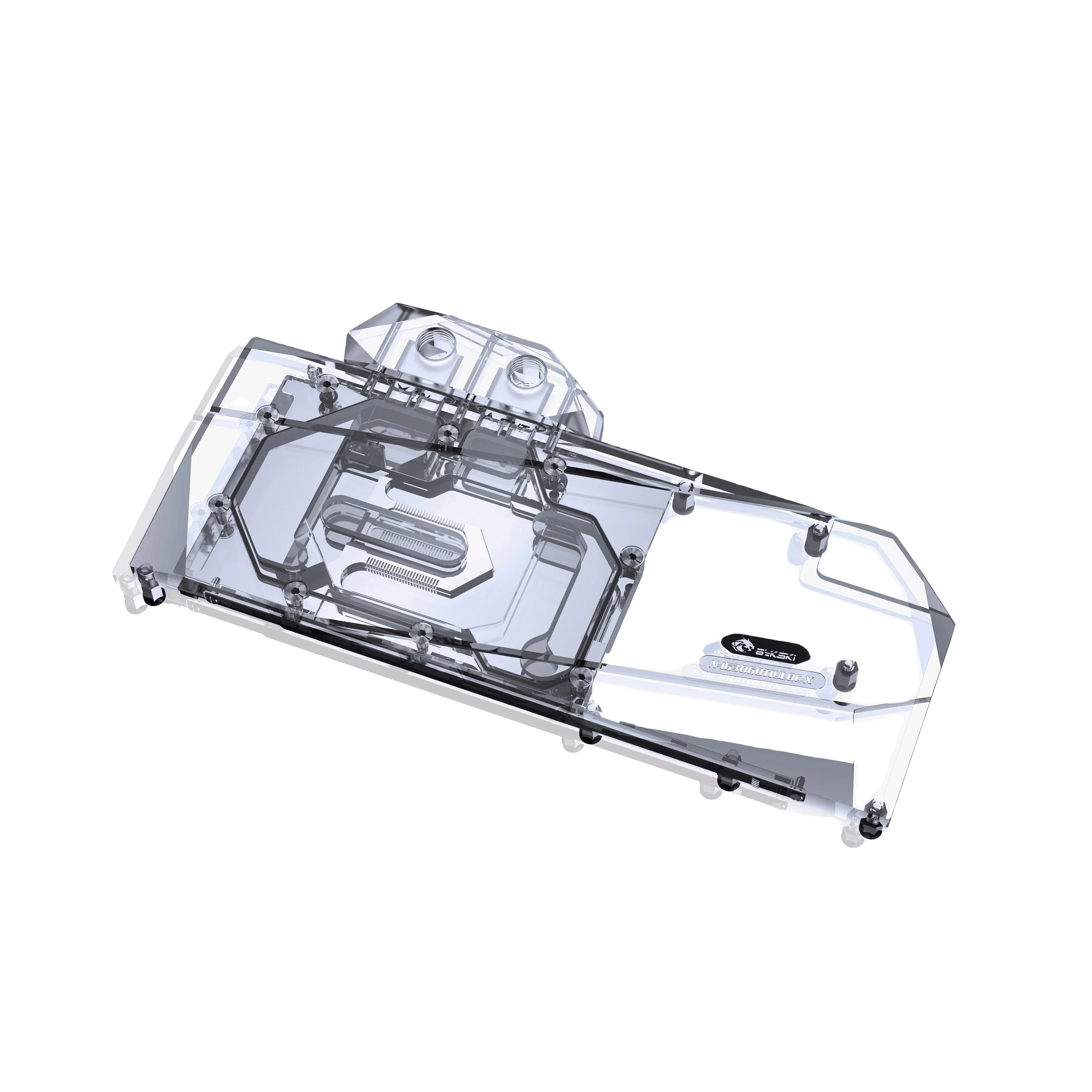 

Bykski GPU Water Block For Colorful iGame RTX 3060Ti Advanced /Ultra OC Video Cards,VGA Radiator,PC Cooling RGB N-IG3060TIULOC-X, Transparent