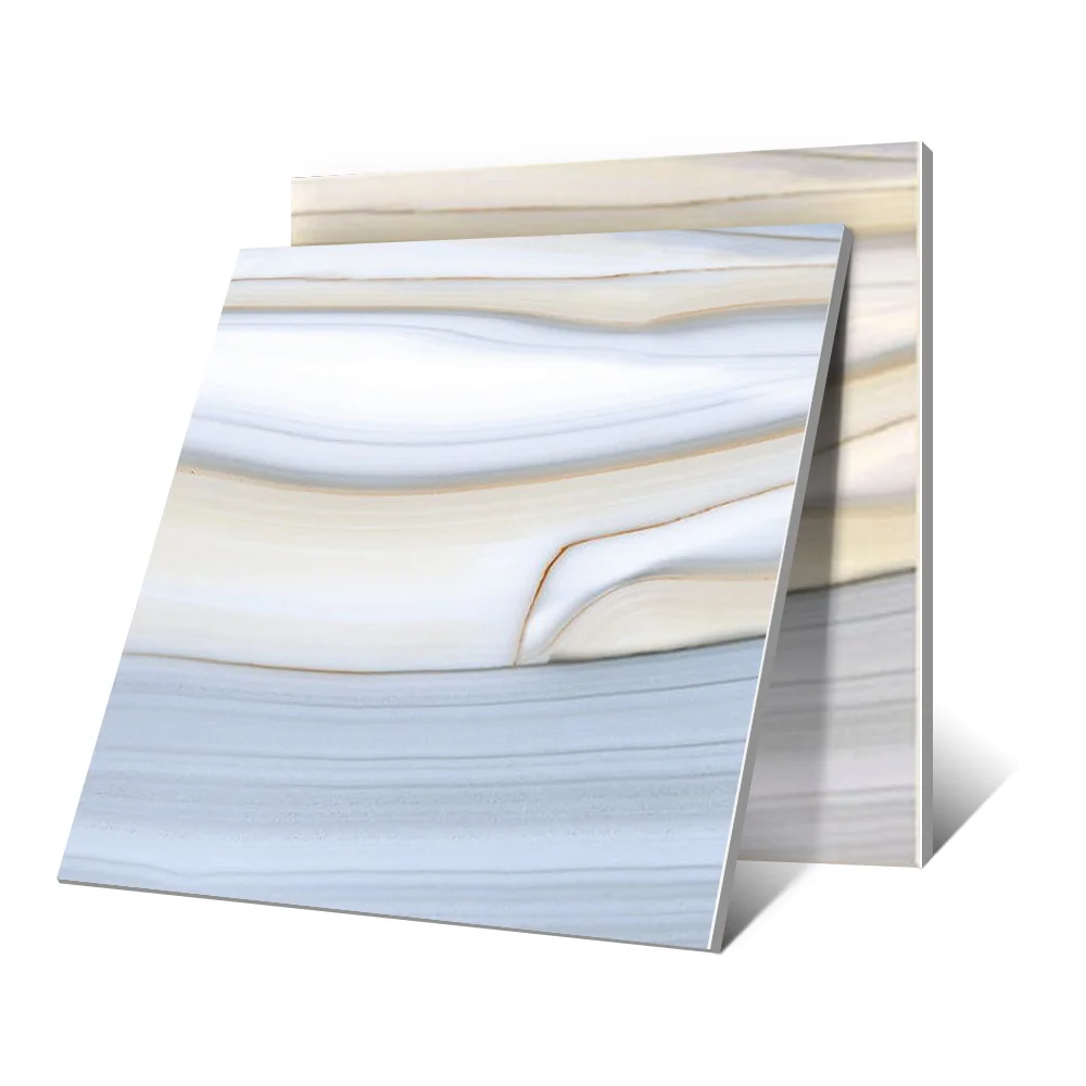 Full polished marble tiles floor ceramic porcelain 60 x 60cm floor tiles