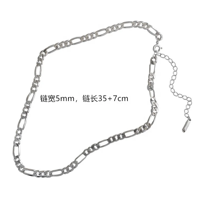 

Fashion Women 925 Sterling Silver Wholesale Choker Chain Necklace For Ladies Jewelry, Gold