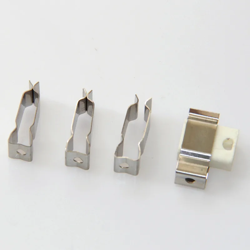 

sk15 lamp holder Stainless steel clip, White
