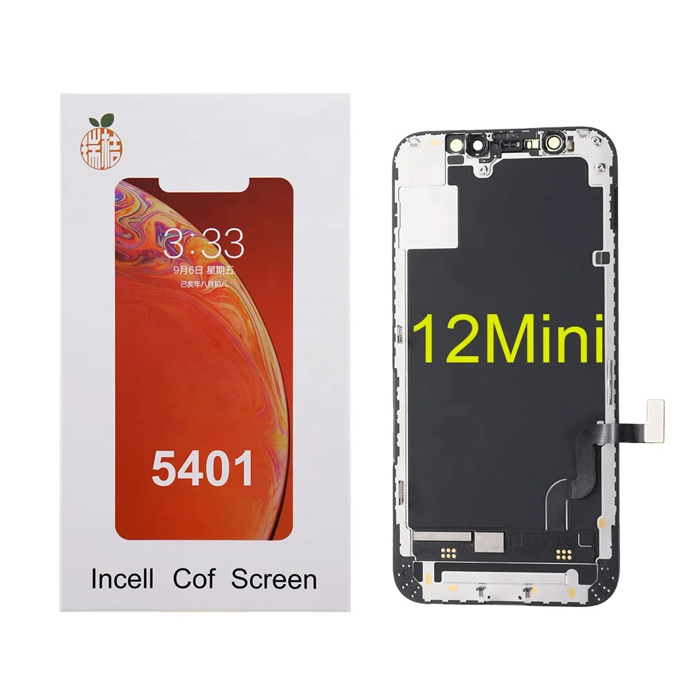 

Factory Price Mobile Phone LCD Touch Screen Display Para Pantalla DE Scran For Apple Iphone 12 mini 12mini