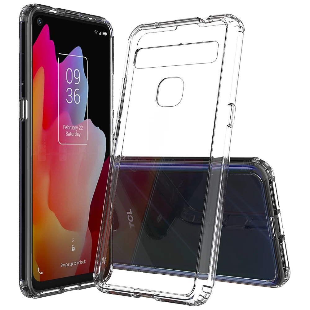

High Quality Clear Cellphone Case for TCL 10L,Transparent Mobile Phone Case Cover for TCL 10L