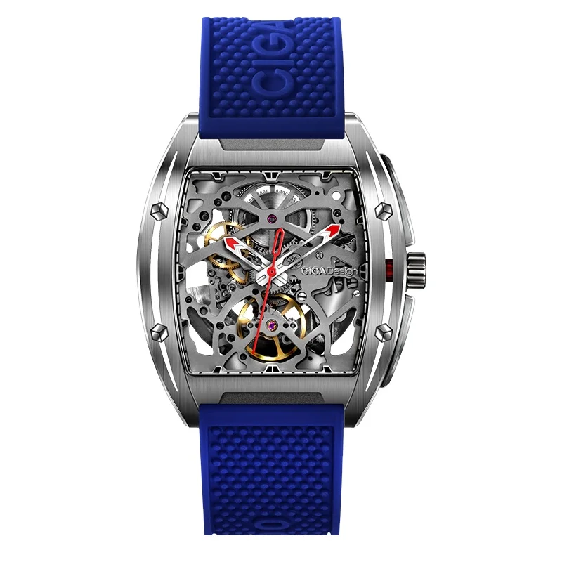 

Free Shipping CIGA Design Z Series Stainless Steel Case Sapphire Crystal Timepiece Skeleton Dial Men's Mechanical Watch