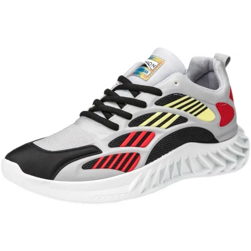 

New Design Outdoor Walking Breathable Casual For Men Sport Shoes Comfortable Sole Running Shoes Rainbow Color Outsole Girl Shoes, Customized color