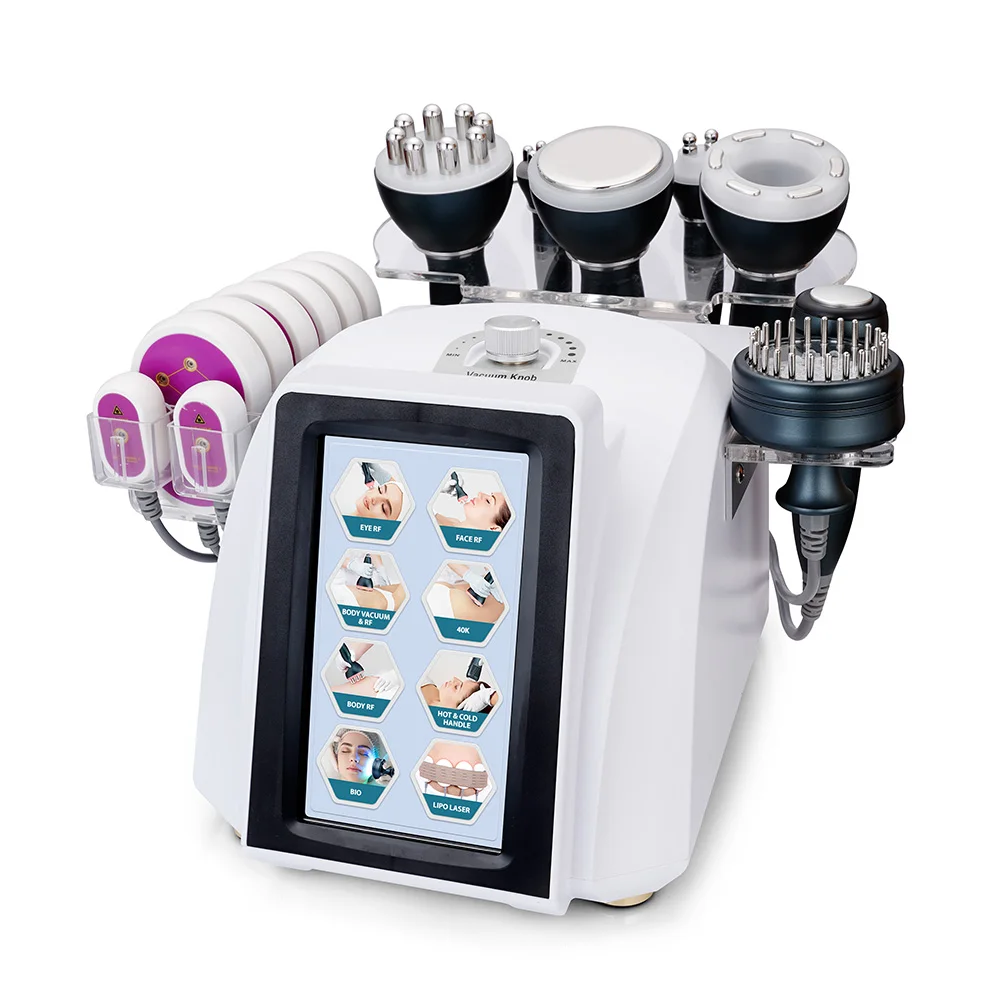 

2021 Strongest 9IN1 Vacuum Ultrasonic Cavitation RF Fat Burning Microcurrent Machine in Special Promotion