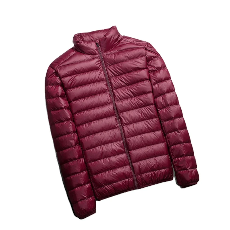 

Customized Logo Foldable Duck Down Jacket Lightweight Mens Down Jacket