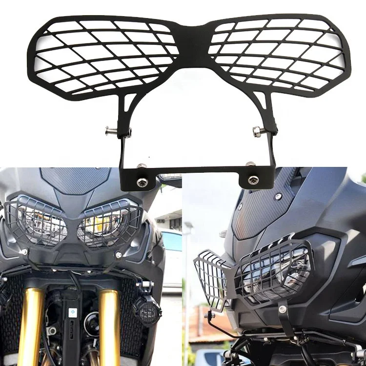 

Motorcycle Headlight Protective Cover Protect Grille For Honda CRF1000L Africa Twin 2016-2018 Headlight Lens Guard Protector, As the photo show