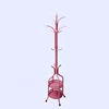 Portable Clothes Hanger Standing Four Corners Stainless Steel Coat Rack