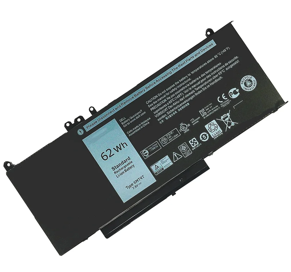 

Laptop Rechargeable Battery For Dell Latitude E5250 E5450 E5470 E5550 E5570 3160 Latitude 12 5000 E5250 Latitude 12 5000 5250