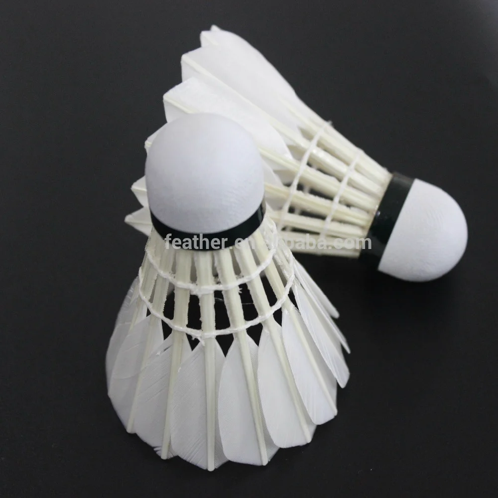 

1%OFF!Buy Amazon wish ebay hot sale china factory wholesale durable cheap high quality duck feather badminton shuttlecocks., White