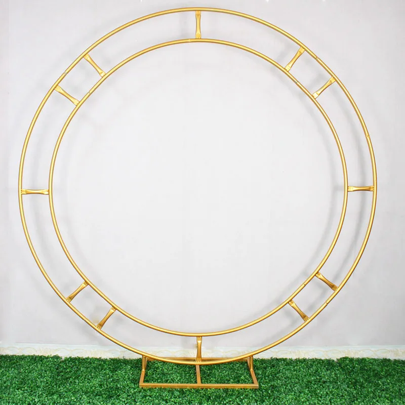 

1.2m/1.5m/2m/2.4m wedding prop iron ring shelf artificial flower wall stand door wedding background decor iron arch iron stand