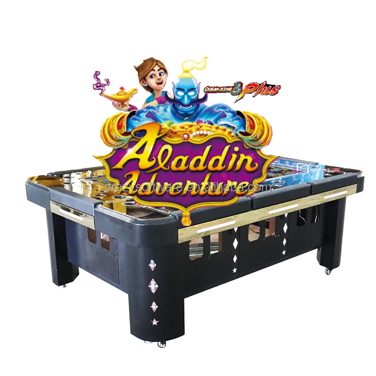 

Customize Earn Money 8 Players Fish Game Table Gambling Machines for Sale Aladdin Adventure