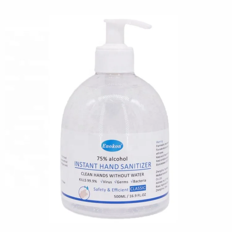 

OEM Disposable portable 75% alcohol antibacterial instant wash senitizer hand sanitizer gel