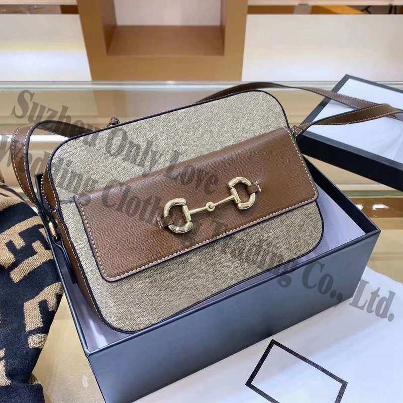 

Wholesale Ladies Euro Brand Leather Box Square Camera bag up Zipper Shoulder bags, Same as image