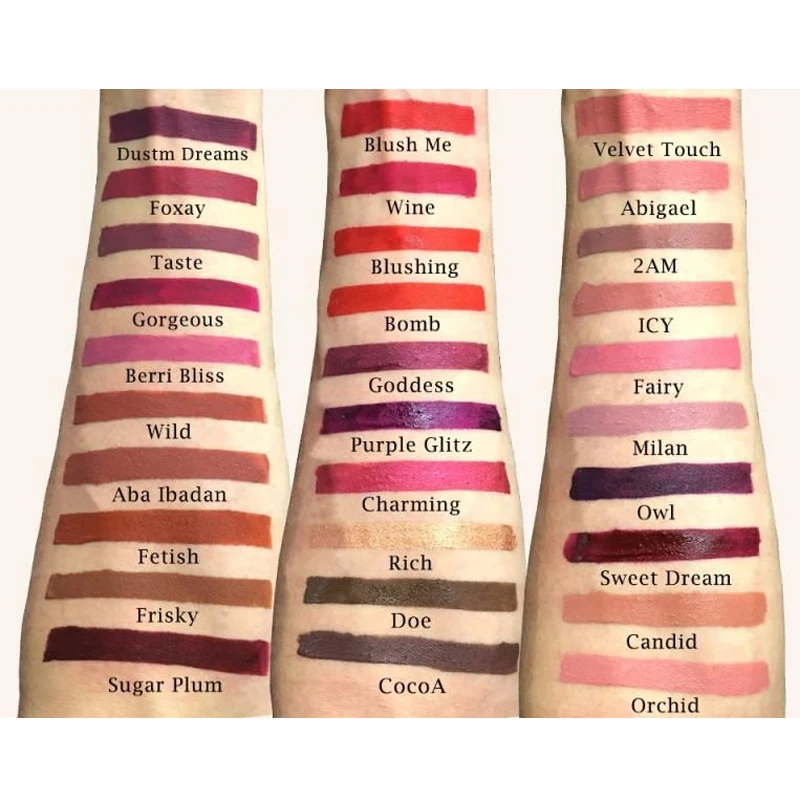 

Low MOQ Beauty makeup Matt liquid lip gloss cans lipstick cans package lip gloss