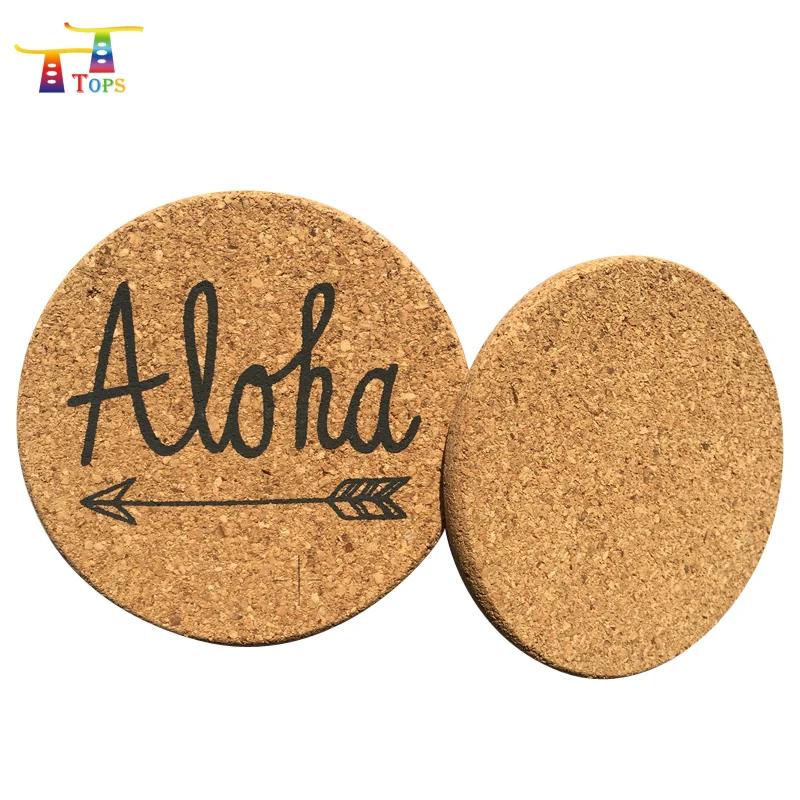 

Direct Manufacturer 9cm Mdf Promotional Gifts Round Coaster With Holder Cork For Cup Coasters, Cmyk or custom
