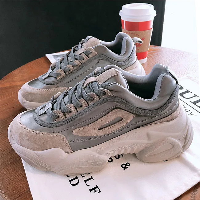 zapatillas de plataforma para dama