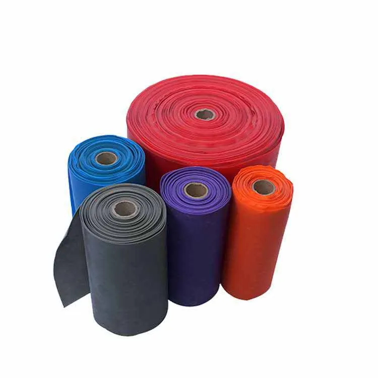 

Bodybuilding Fitness Custom Latex Free OEM 6 Feet Pilates Stretch Training Elastic Flat Yoga Resistance Band Roll, Customized color