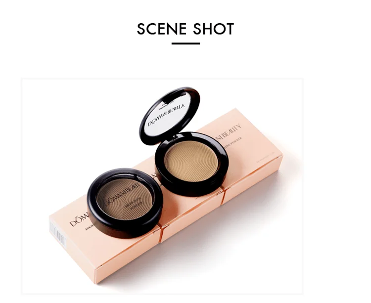 Domani Beauty 2020 Natural Color Cosmetic Waterproof Vegan Pressed Face Private Label Contour Setting Bronzer Powders Powder