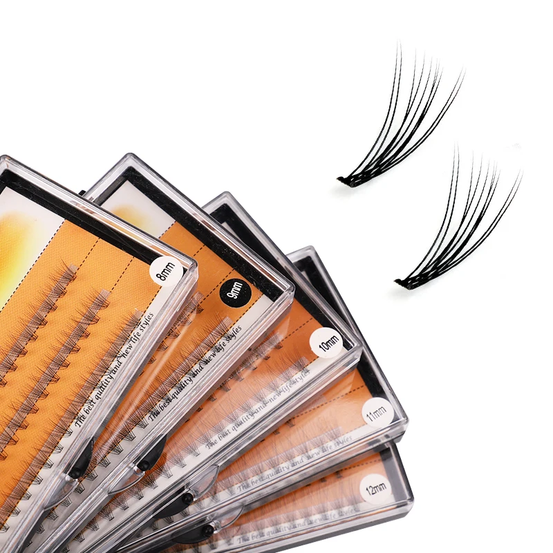 

Eyelash extension volume 0.07 easy fanning soft eyelash extensions, Natural black