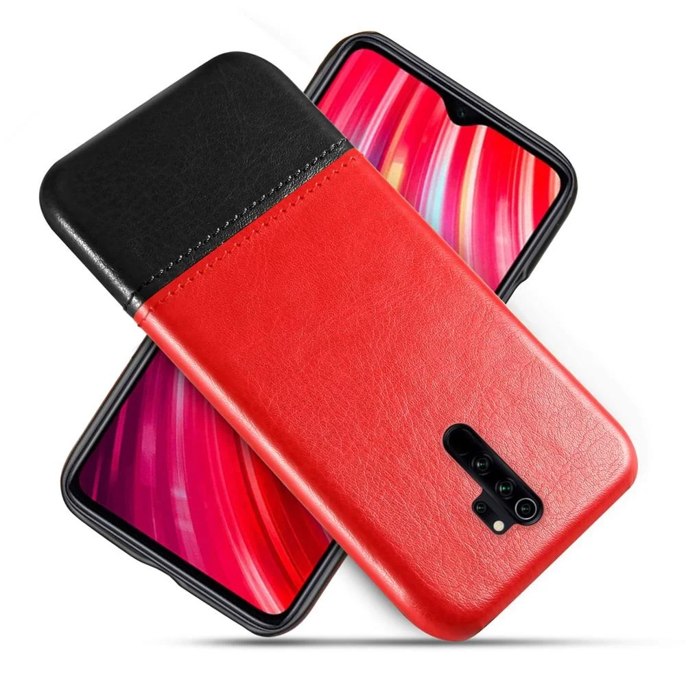 

Wholesale Shockproof Two Color Retro PC PU Leather Phone Case For Redmi note 8/8pro Back cover, Multi-color, can be customized