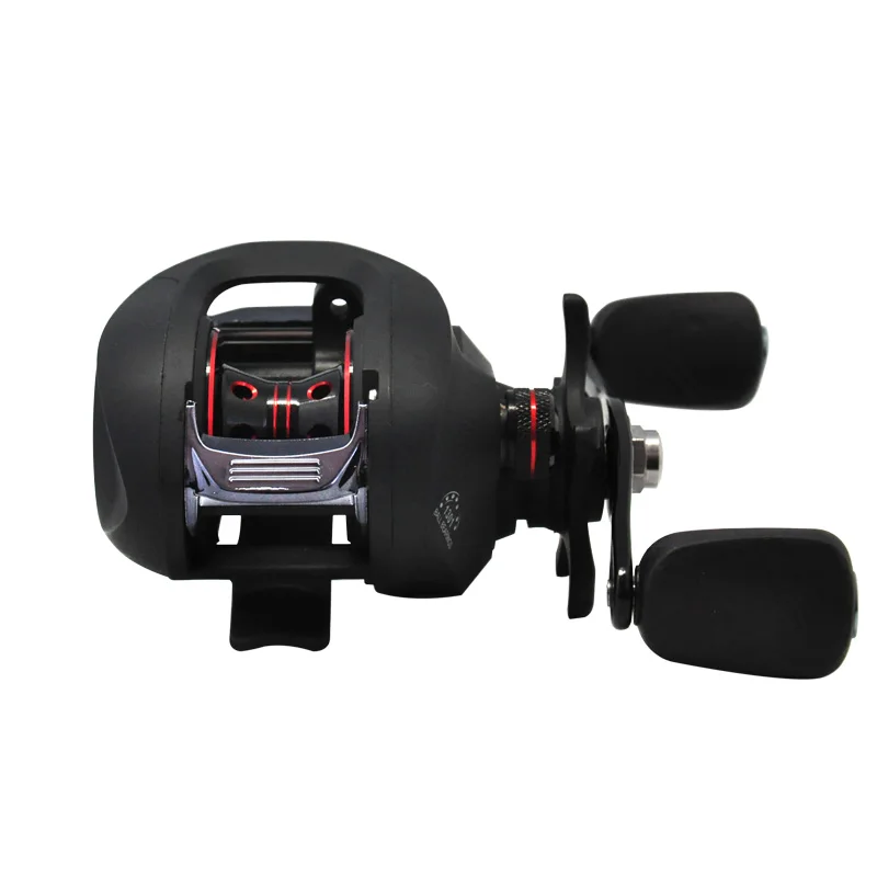 

High Speed 6.3:1 baitcasting fishing reel Reinforced Metal Spool surfcasting reel Star Drag Dual Brake System fishing reel