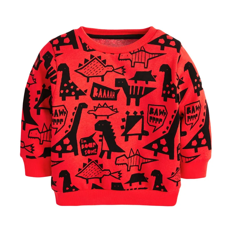

Kids Undershirt Toddler Boys Shirts Children's Sweatershirt Embroidered Tops