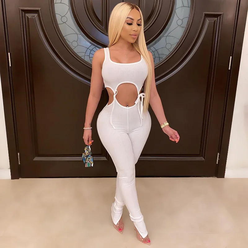 

2022 sexy one piece tie dye romper lucky label jumpsuit women, Blue