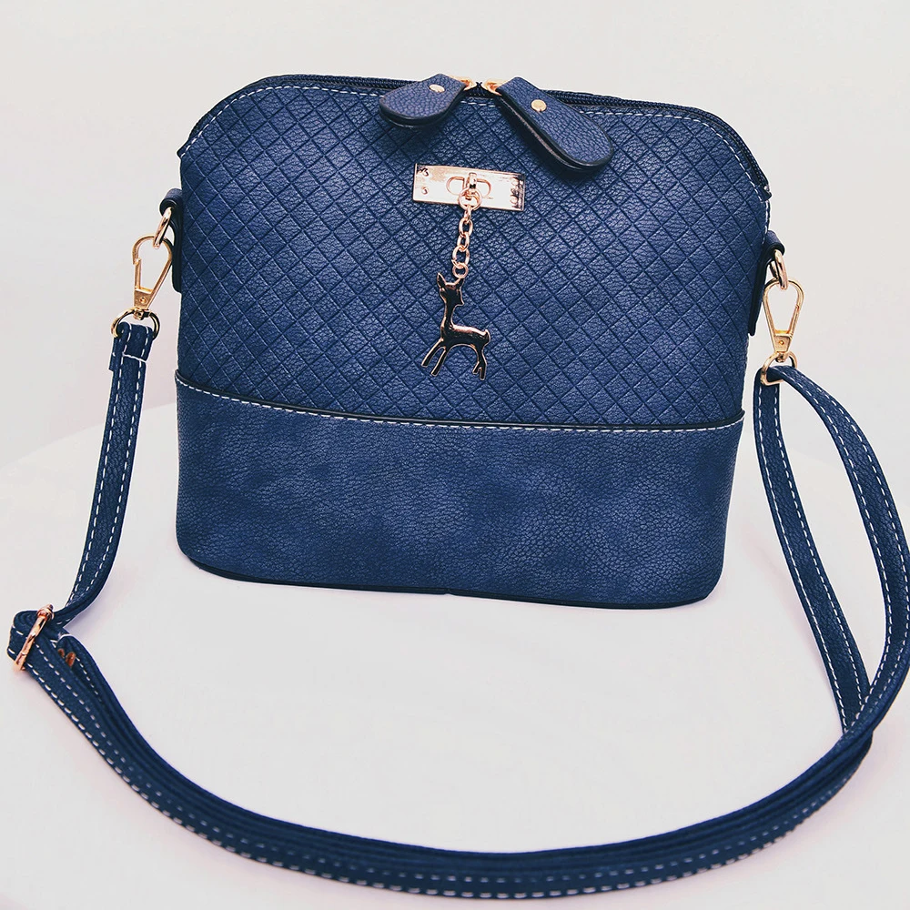 

Hot Selling Wholesale Classic New Fashion Shell Package Deer All-Match PU Leather Waterproof Sling Bag Shoulder Bag Crossbody, Customized color