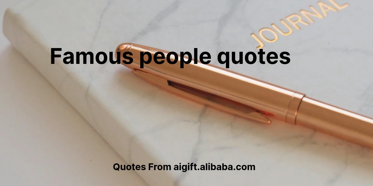 famous people quotes