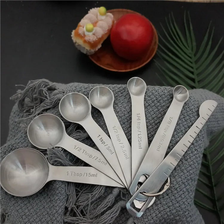 

Best selling items Kitchen Tool flatware set stainless steel measuring spoon