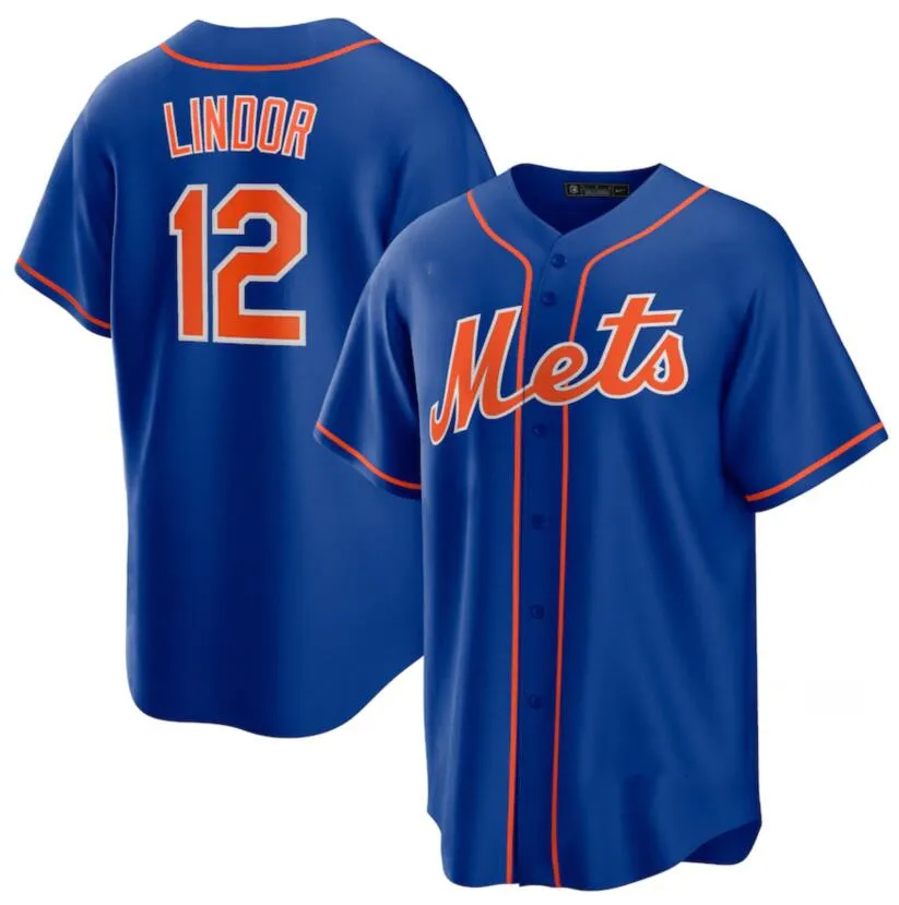 

2021 New Style Wholesale China High Quality New York Stitched Baseball Jerseys Custom Sports Team Jersey Met 12 Francisco Lind, White,blue,black,gray,red