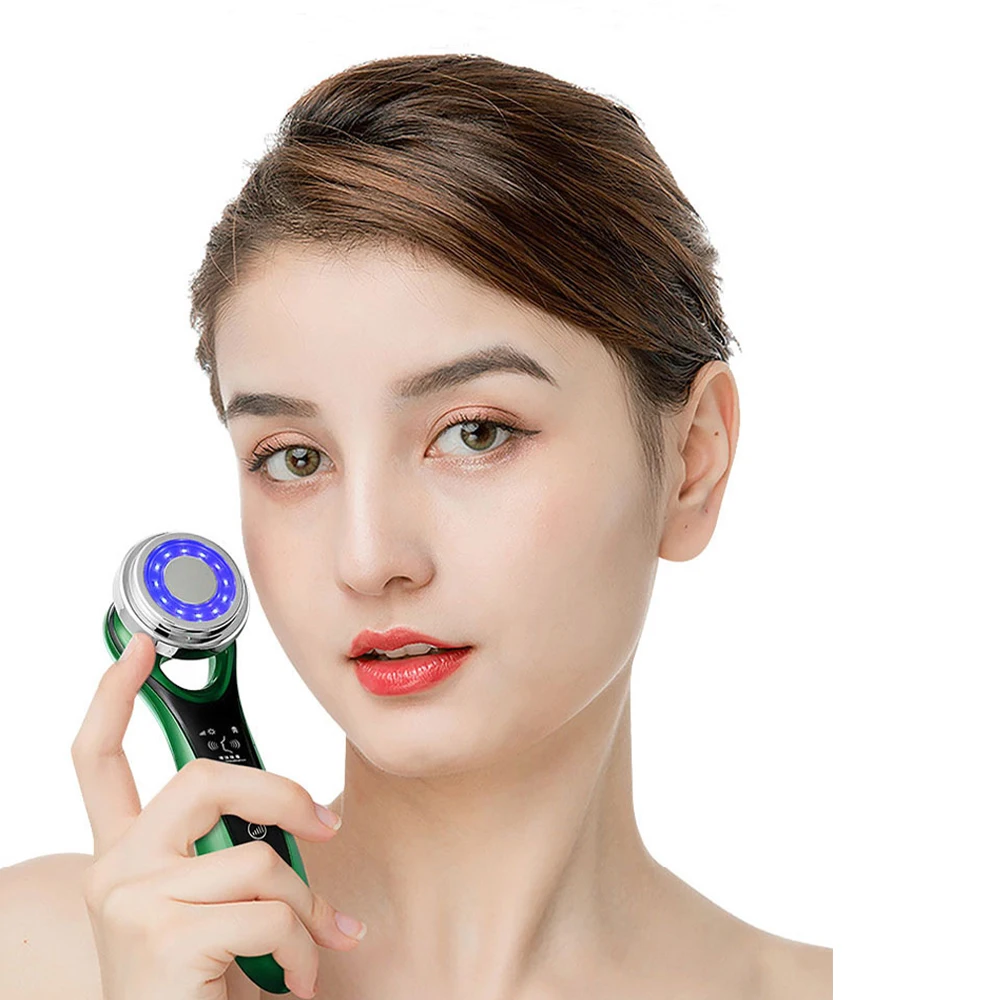 

Electronic Handheld led light therapy rejuvenation device Photon Therapy Massager Handheld Rechargeable Face Eye Beauty machine