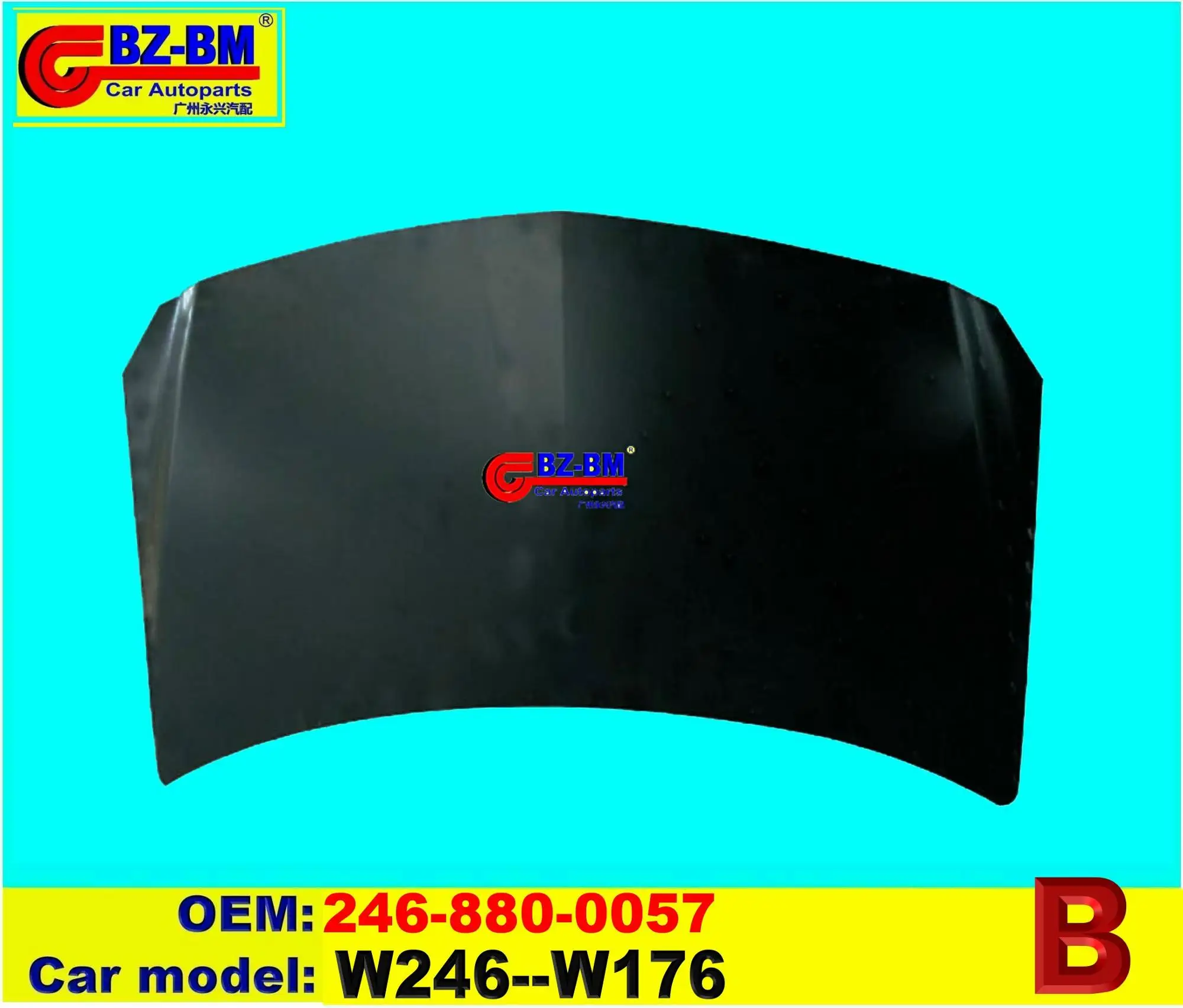 Hood Fender Front Bumper Reinforcer Bar For Bmw Benz Headlight Bracket