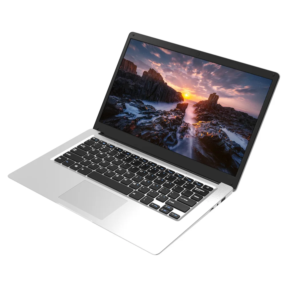 

cadeau de no&eumll portable + win10 mini laptops laptop roating 360 degree, Silver/black/gray