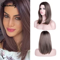 

Wholesale Hair Vendor Heat Resistant 14 Inch Short Hair Synthetic Wigs For Women